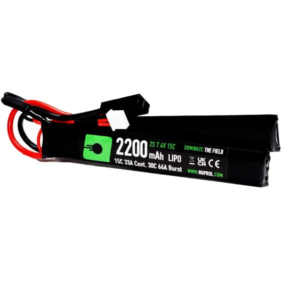 Nuprol Power 2200Mah 7.4V 30C Lipo Nunchuck - Tamiya