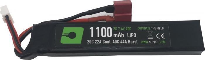 Nuprol 1100Mah 7.4V 20C Lipo Stick-0