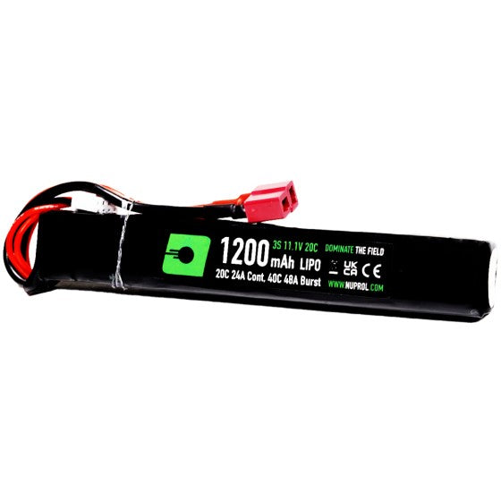 Nuprol Power 1200Mah 11.1V 20C Lipo Stick - Deans