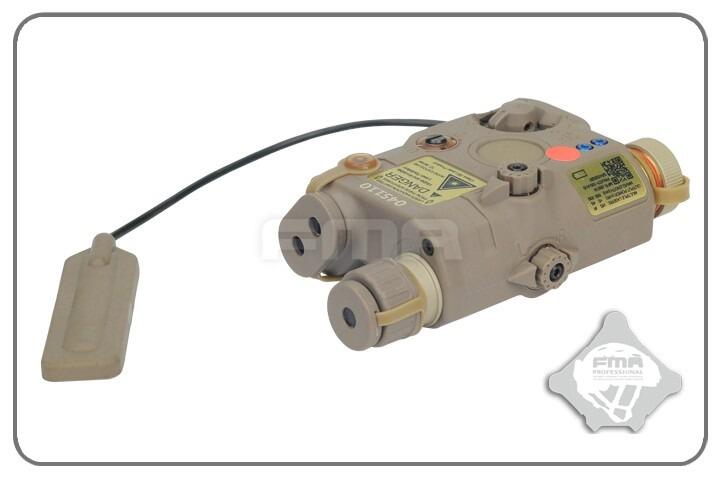 FMA PEQ LA5 - LED White Light, Red Laser and IR-1