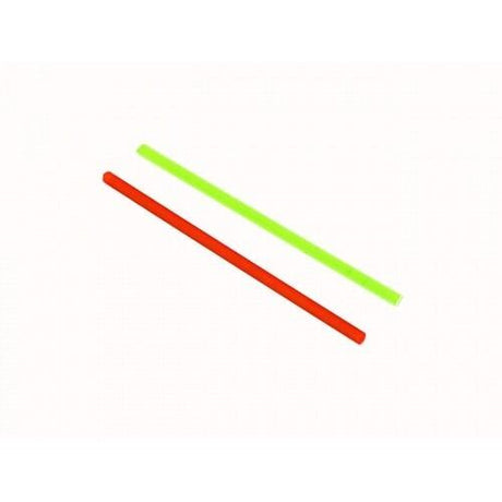 CowCow 2mm Red & Green Fibre Optic Rod - 50mm-0