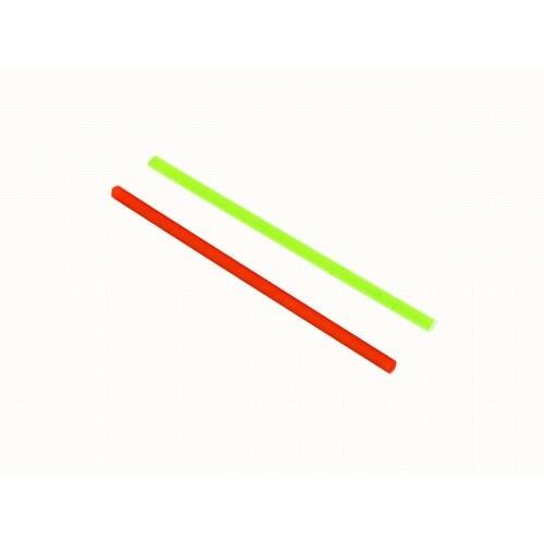 CowCow 1.5mm Red & Green Fibre Optic Rod - 50mm-0