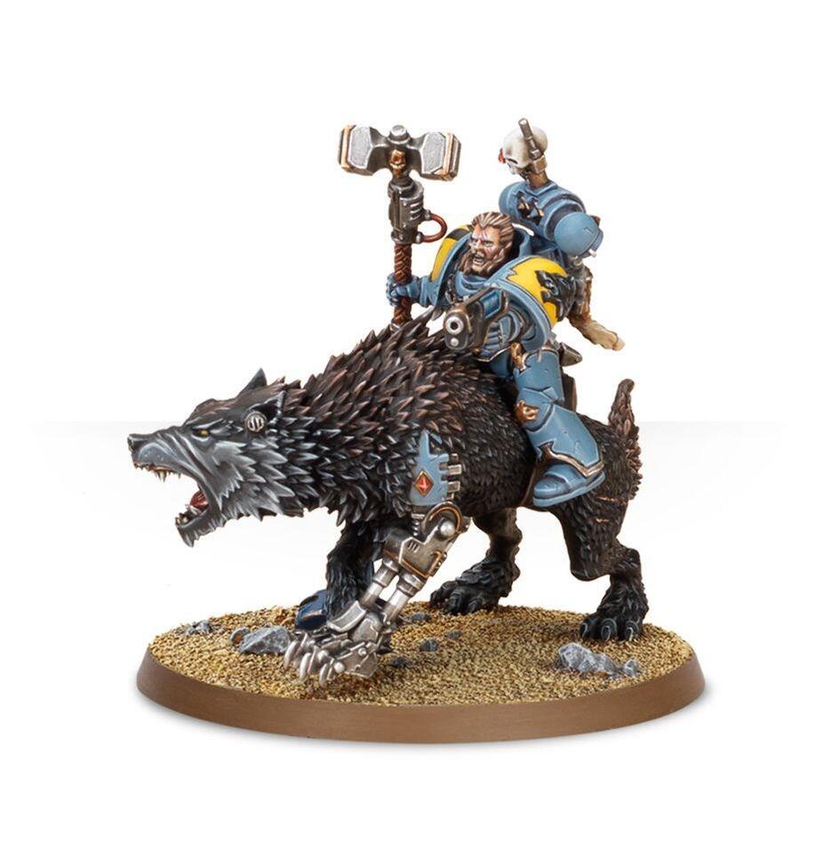 Space Wolves - Thunderwolf Cavalry (53-09)-3