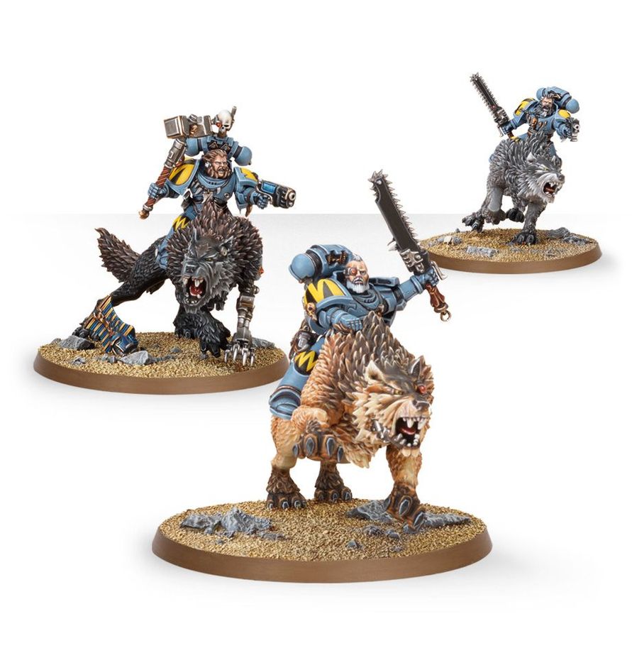 Space Wolves - Thunderwolf Cavalry (53-09)
