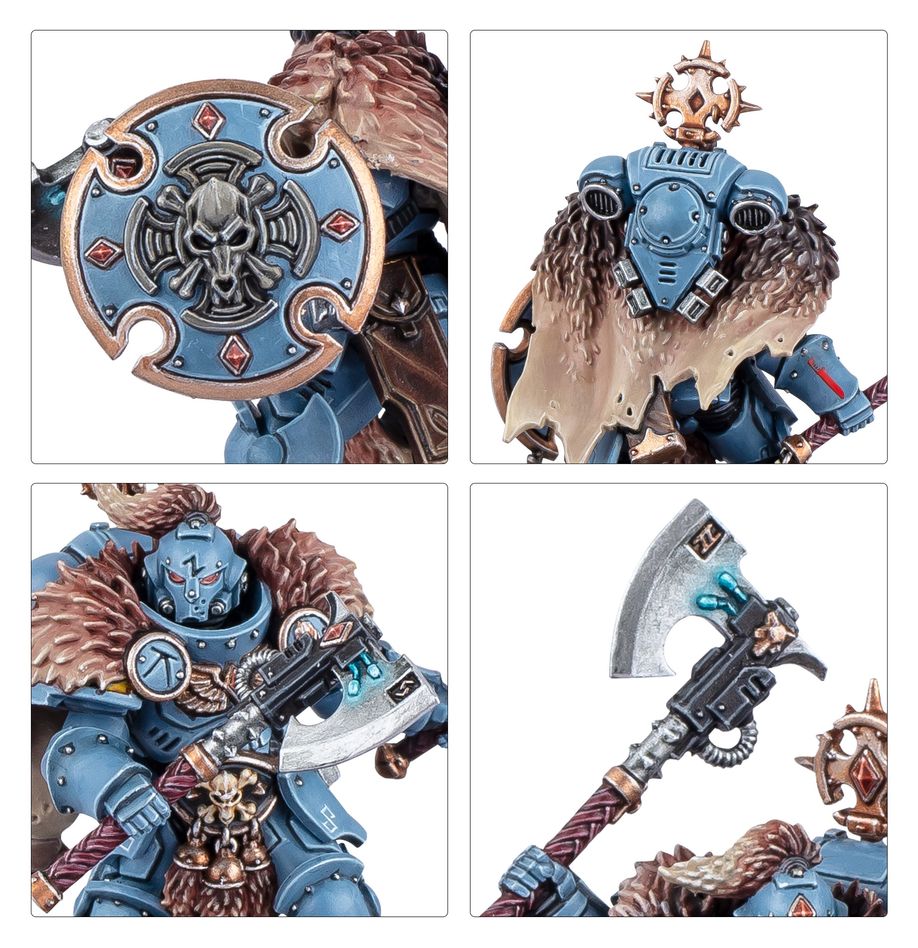 Wolf Guard Headtakers - Space Wolves (53-29)
