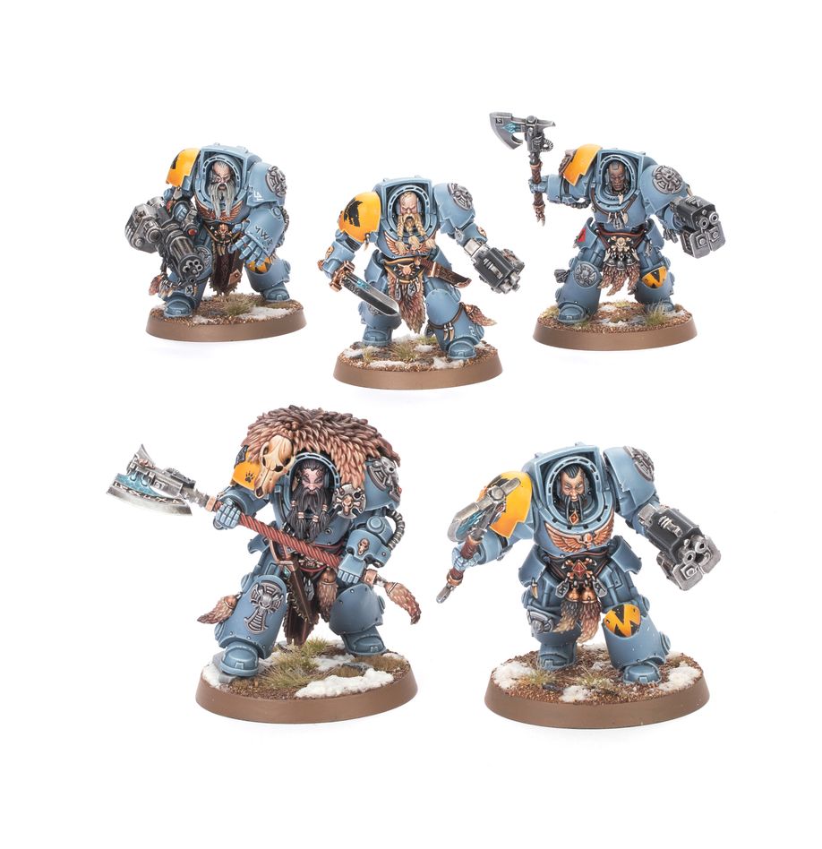 Wolf Guard Terminators - Space Wolves (53-36)