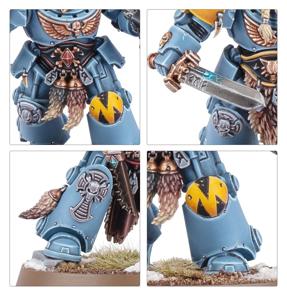 Wolf Guard Terminators - Space Wolves (53-36)