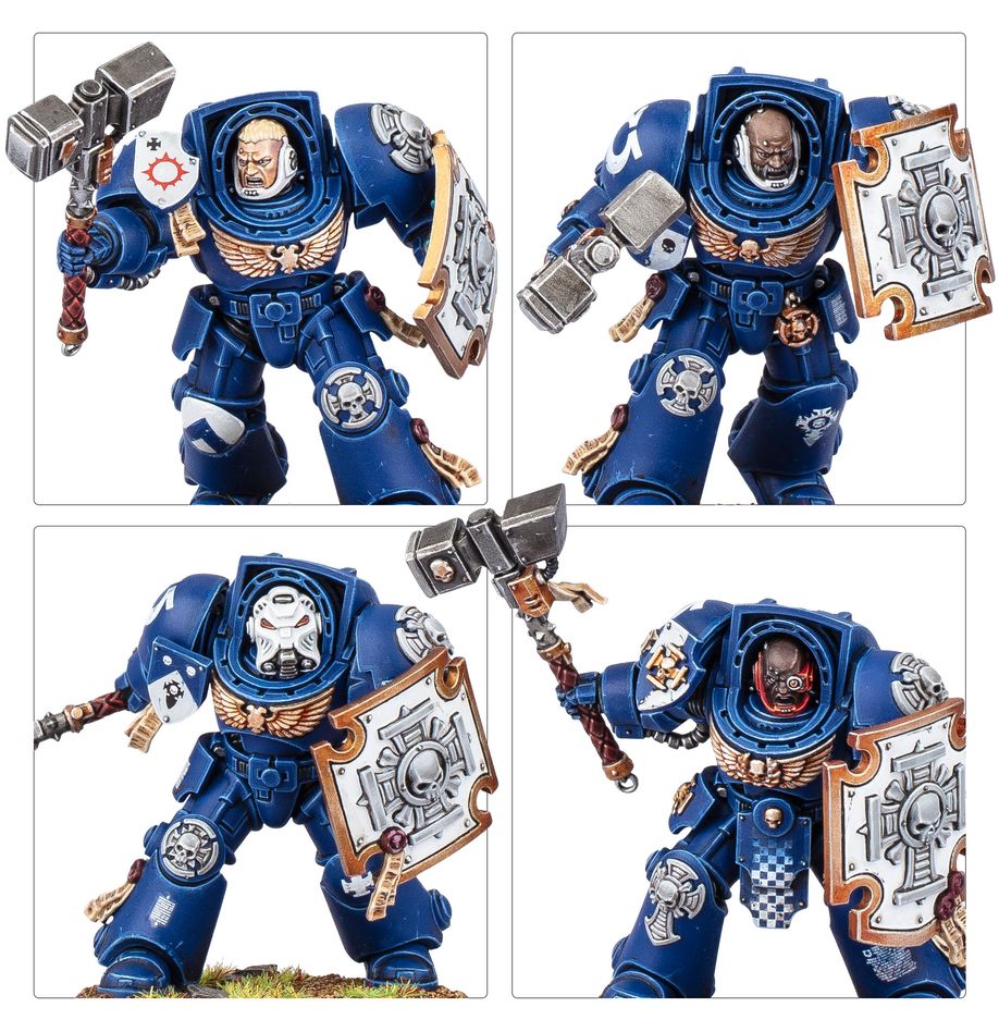 Space Marines - Terminator Assault Squad (48-34) - NEW