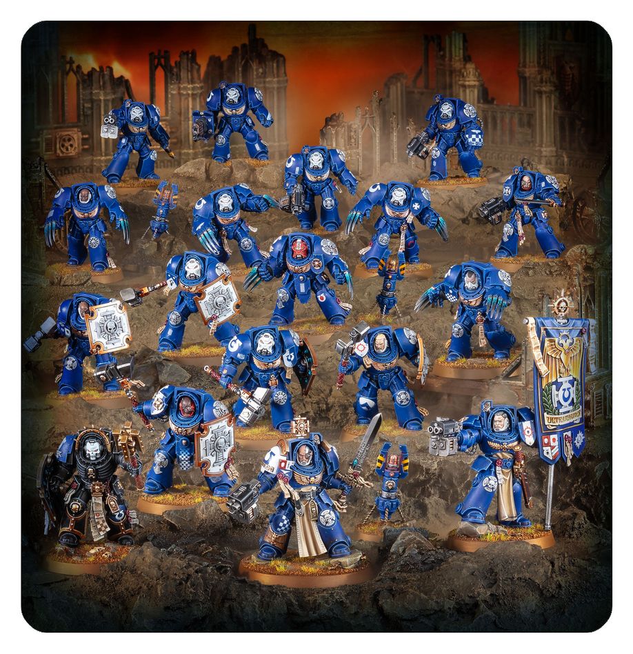 Space Marines Battleforce - Crux Terminatus (48-103)