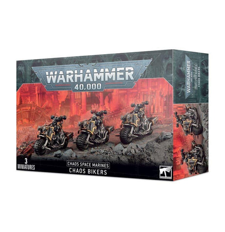 Chaos Space Marines - Chaos Bikers-2