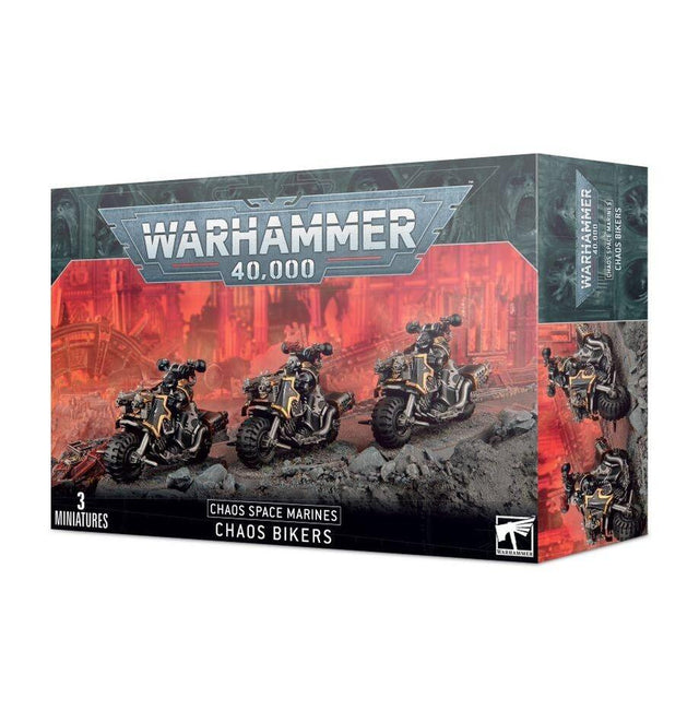 Chaos Space Marines - Chaos Bikers-2
