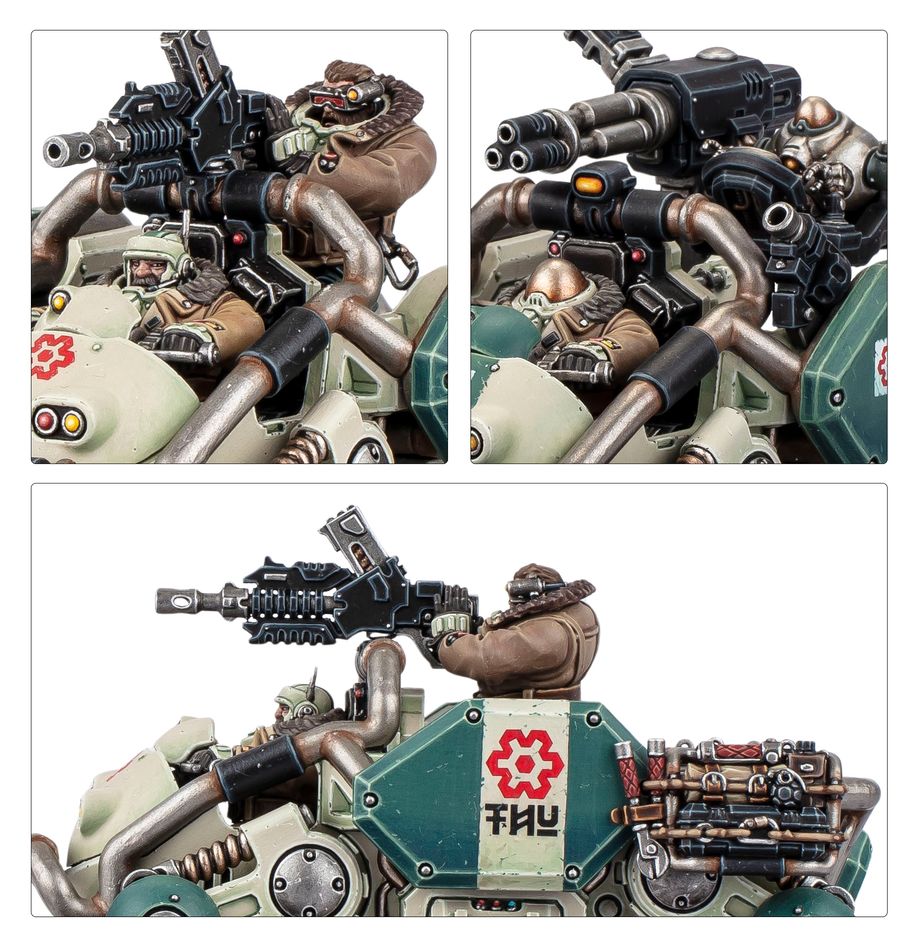 Kapricus Defender / Carrier - Leagues of Votann (69-25)