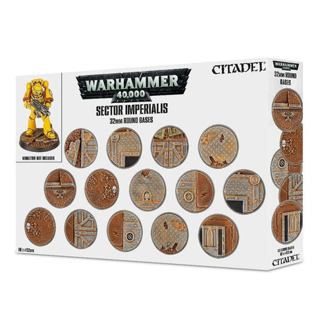 Sector Imperialis 32mm Round Bases-2