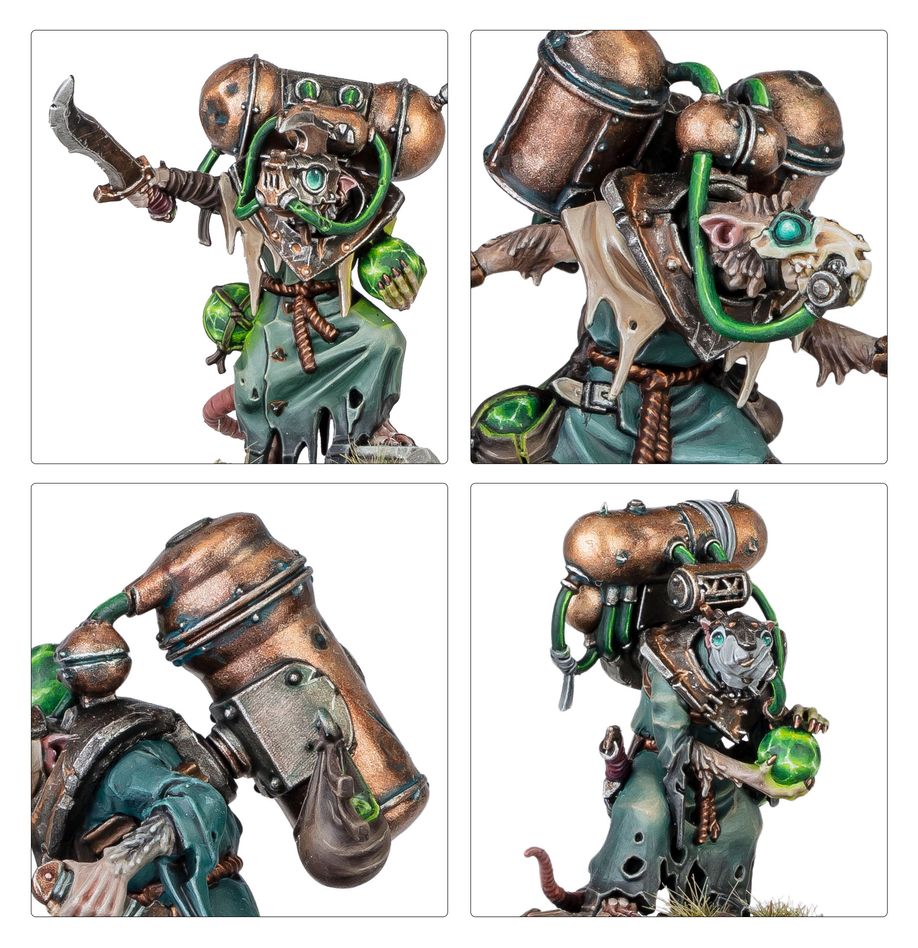 Skaven - Acolyte Globadiers (90-47)