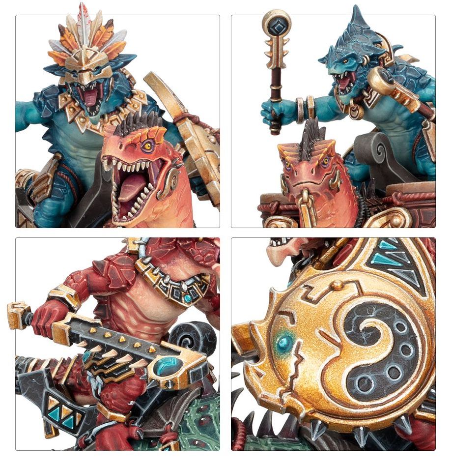 Seraphon - Aggradon Lancers