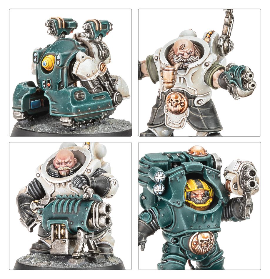 Necromunda - Ironhead Squat Charter Masters and Drill Masters (301-62)