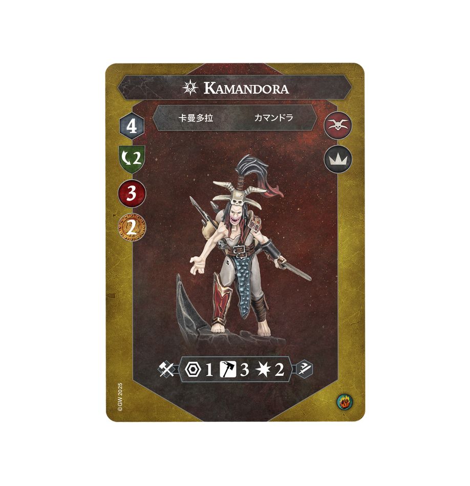 Kamandora's Blades - Underwolds Warband (34-008)