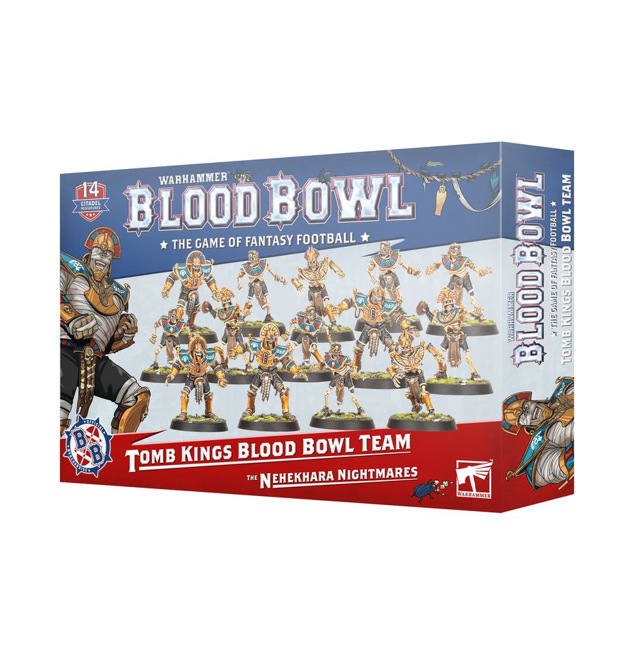 Tomb Kings Blood Bowl Team - The Nehekhara Nightmares (202-52)