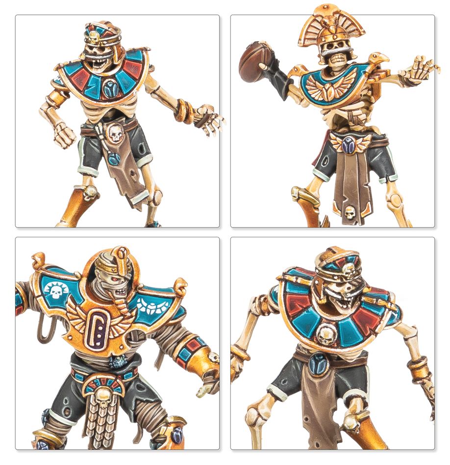 Tomb Kings Blood Bowl Team - The Nehekhara Nightmares (202-52)