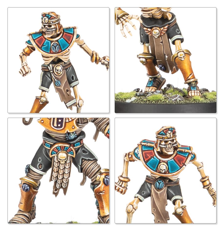 Tomb Kings Blood Bowl Team - The Nehekhara Nightmares (202-52)