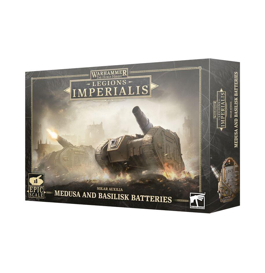 Legions Imperialis - Medusa and Basilisk Batteries-2