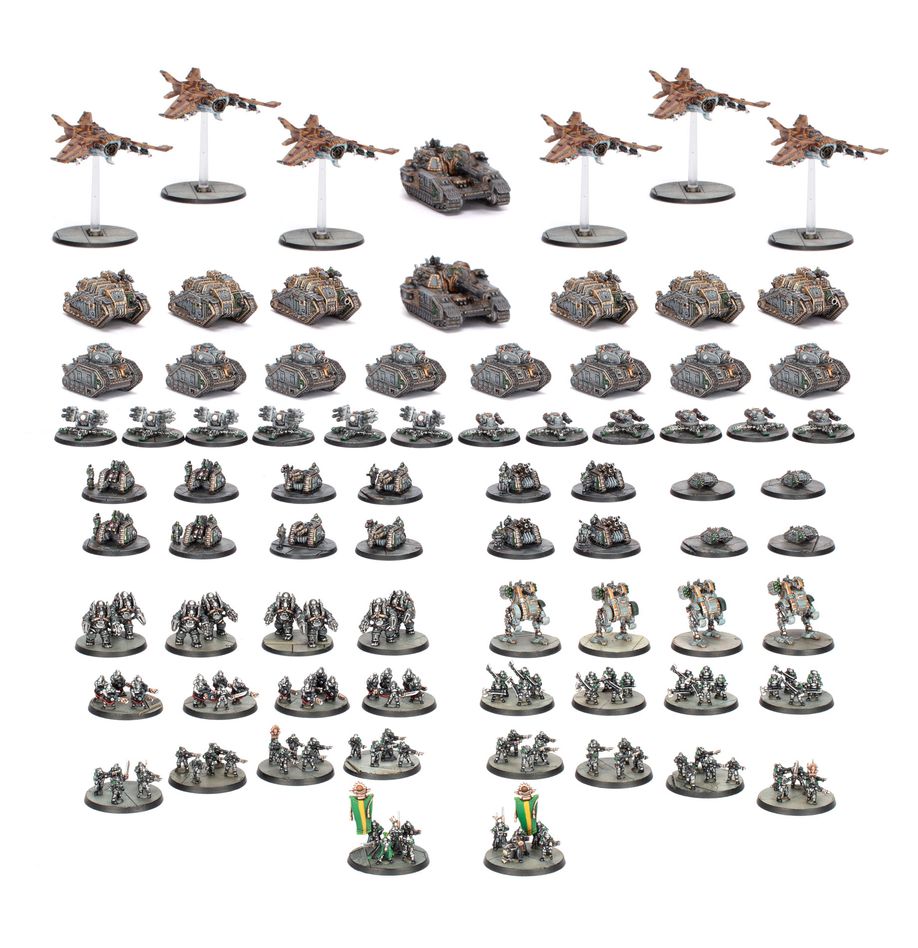 Legions Imperialis - Solar Auxilia – Combined Arms Battle Group (03-81)