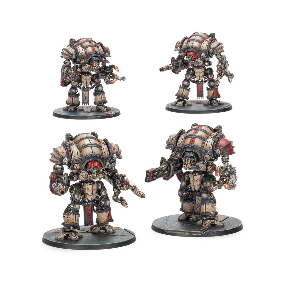 Legions Imperialis - Mechanicum Questoris Knights Magaera and Styrix (03-88)
