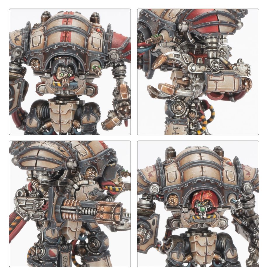 Legions Imperialis - Mechanicum Questoris Knights Magaera and Styrix (03-88)