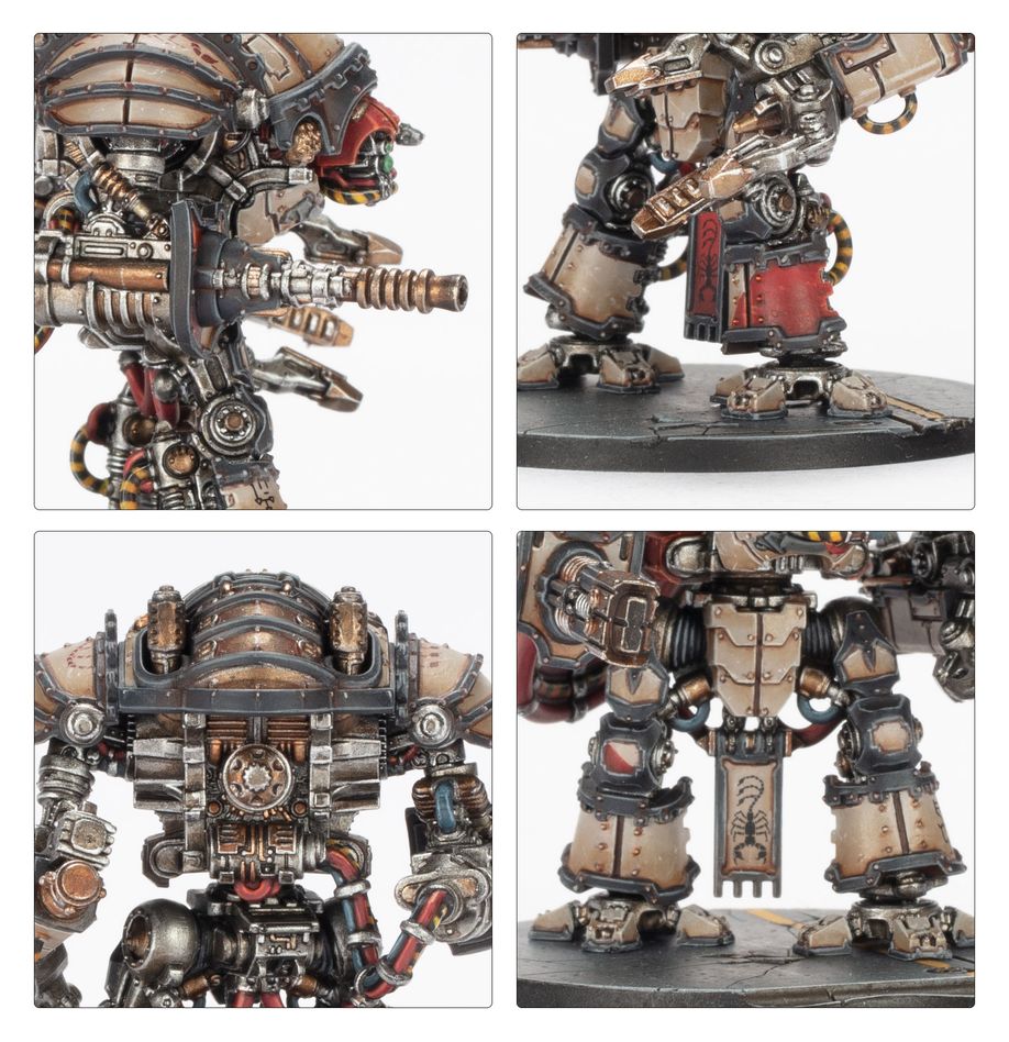 Legions Imperialis - Mechanicum Questoris Knights Magaera and Styrix (03-88)