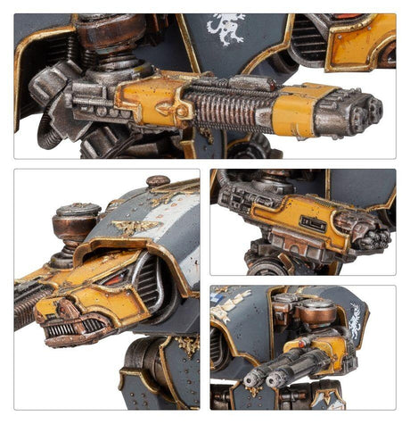 Legions Imperialis - Warhound Scout Titans with Turbo-Laser Destructors and Vulcan Mega-Bolters-1