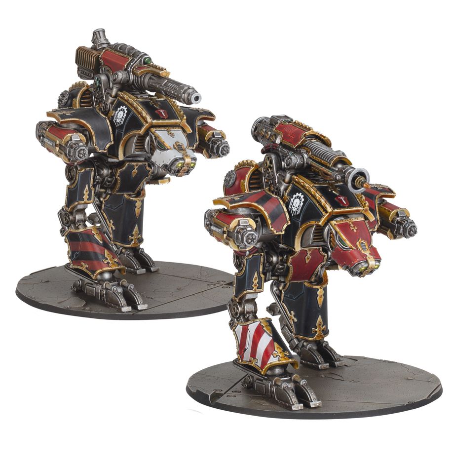 Legions Imperialis - Dire Wolf Heavy Scout Titans (03-44)