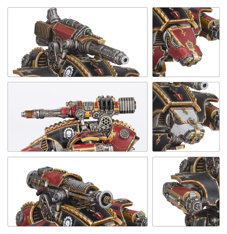 Legions Imperialis - Dire Wolf Heavy Scout Titans (03-44)