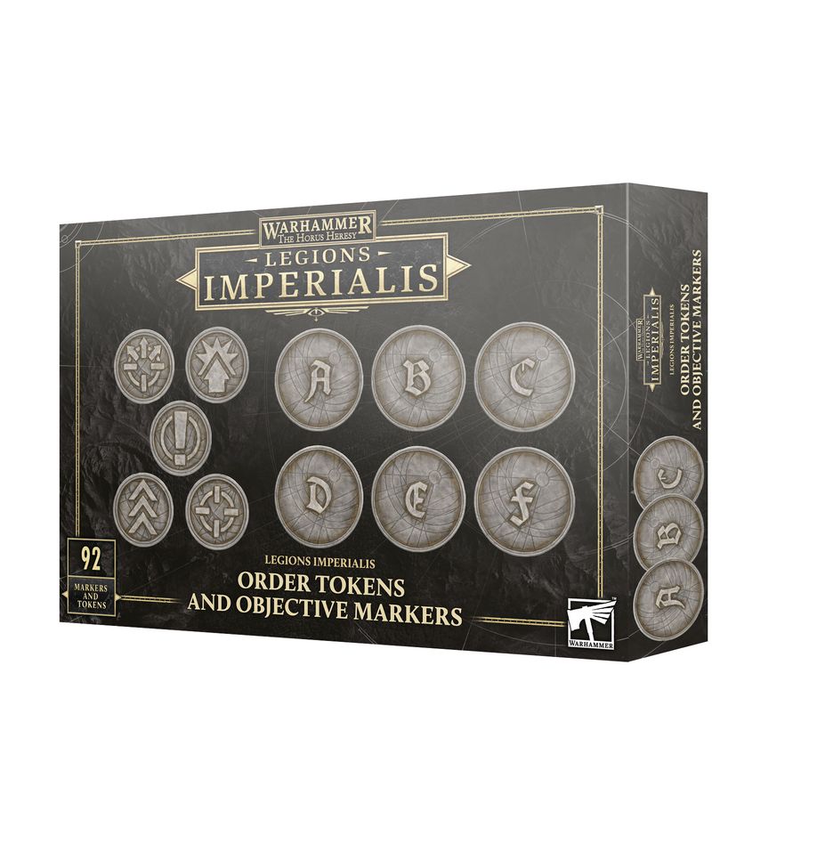 Order Tokens and Objective Markers - Legions Imperialis (03-85)