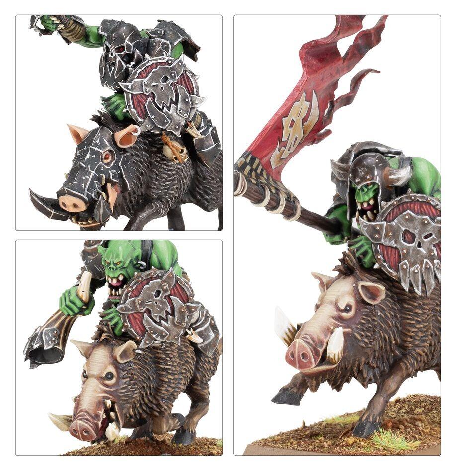 Orc & Goblin Tribes - Orc Boar Boyz Mob-1