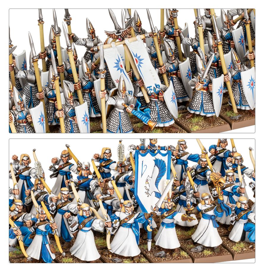 Warhammer The Old World - High Elf Realms Battalion (13-13)