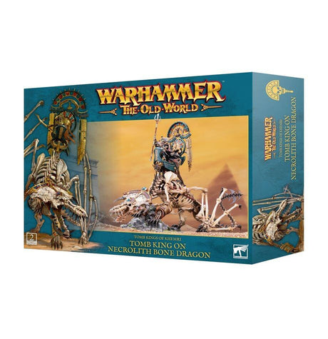 Tomb Kings of Khemri - Tomb King/Liche Priest on Necrolith Bone Dragon-3