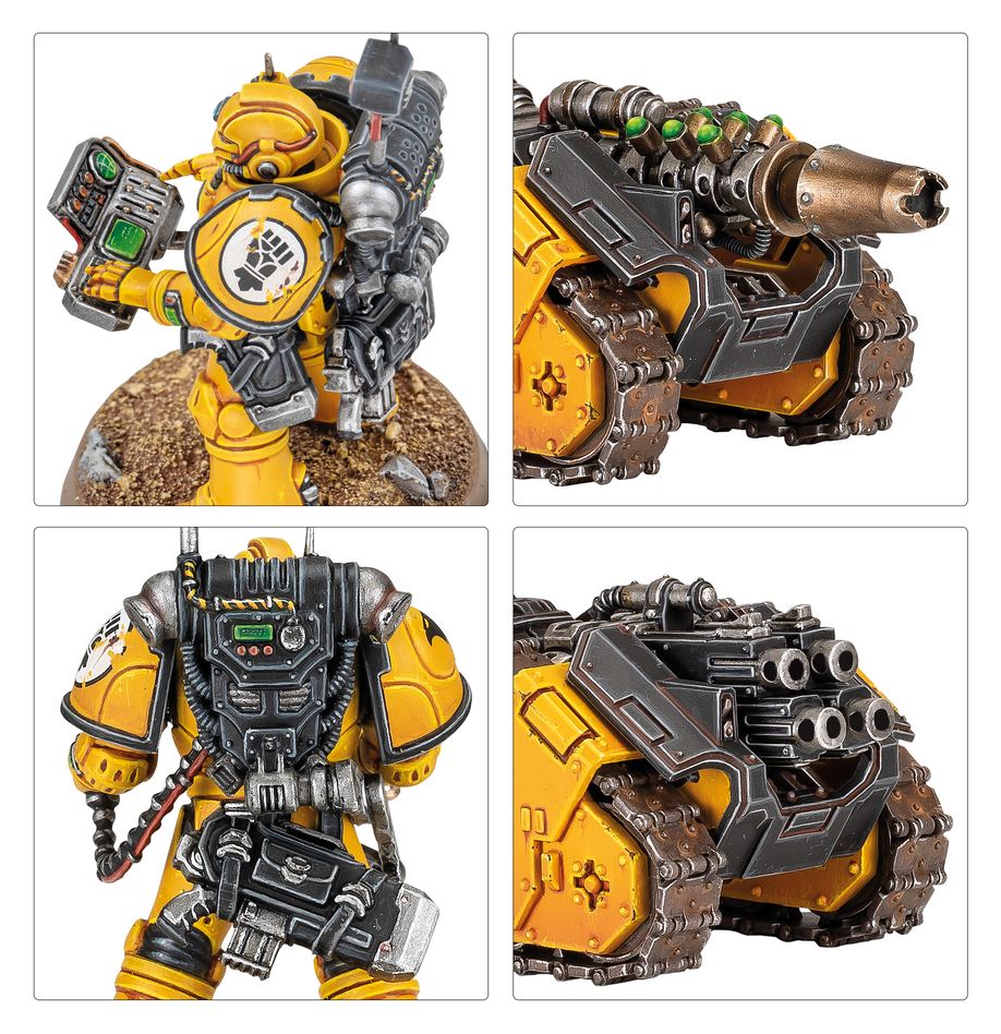Rapier Quad Heavy Bolters and Graviton Cannon Battery - Legiones Astartes (31-105)