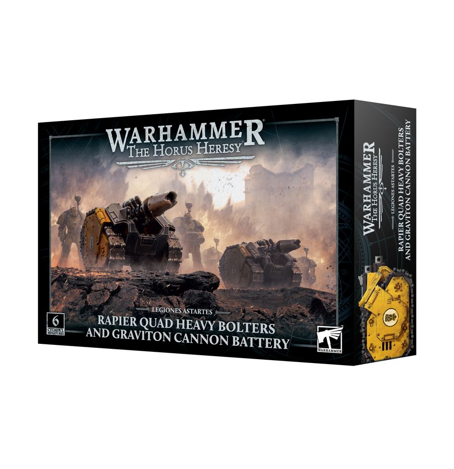 Rapier Quad Heavy Bolters and Graviton Cannon Battery - Legiones Astartes (31-105)