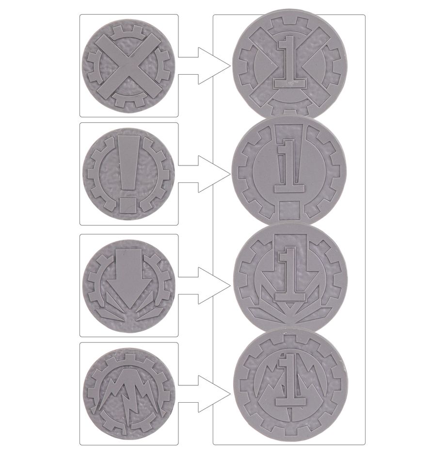 Age of Darkness Markers and Tokens (31-131)