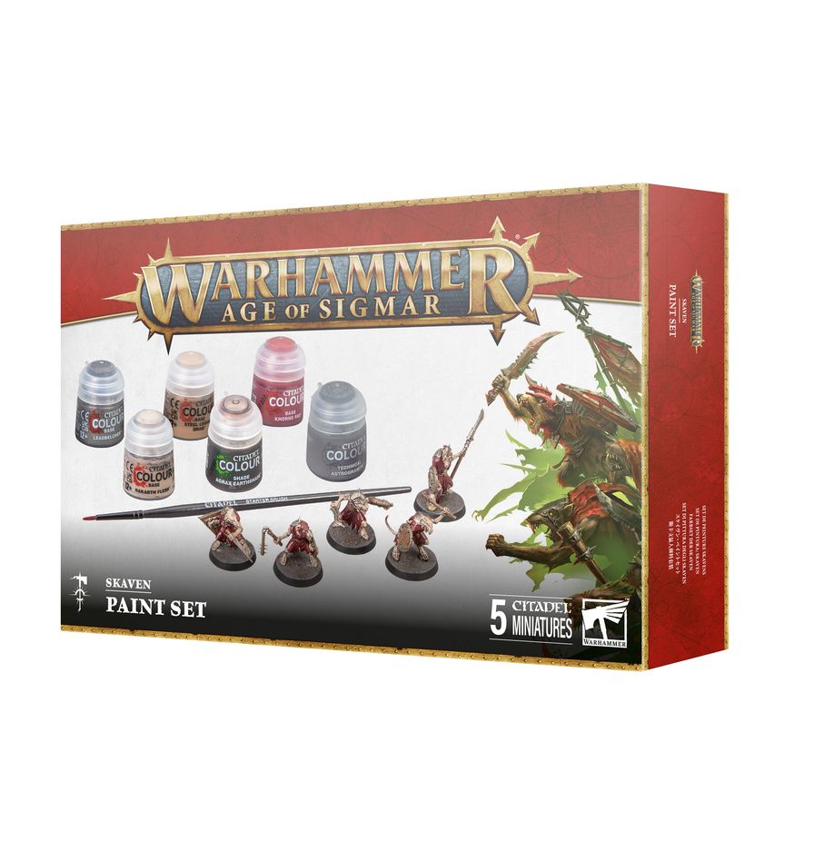 Age Of sigmar - Skaven Paint Set (60-09)