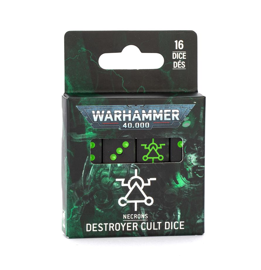 Necrons - Destroyer Cult Dice Set (49-47)