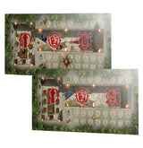 Bretonnian Pitch - Double-sided Pitch and Dugouts (202-61)