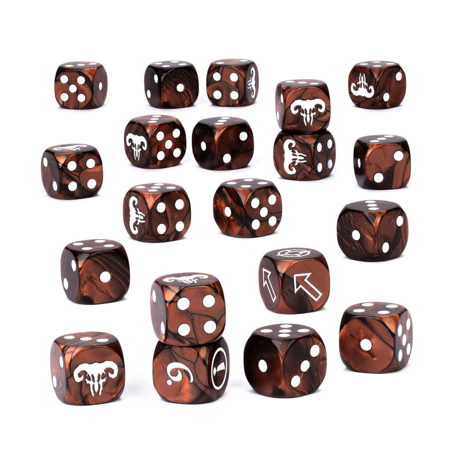 Beastmen Brayherds - Dice Set (08-108)