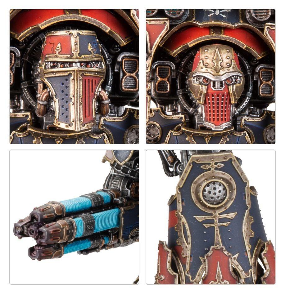 Legions Imperialis - Warmaster Heavy Battle Titan with Plasma Destructors-1