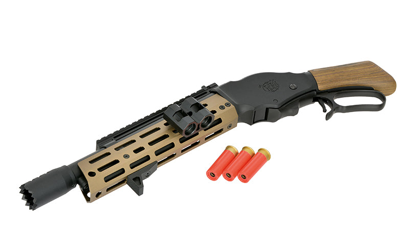 Golden Eagle AT8701T Lever-Action Short Shotgun - FDE