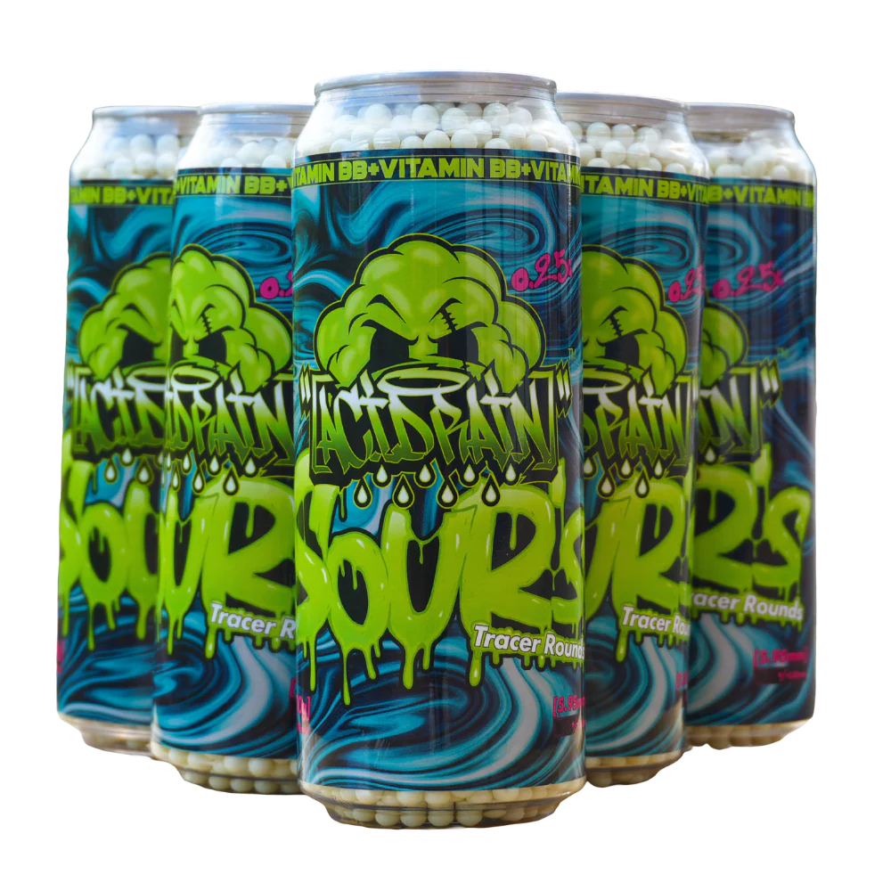 Acid Rain ‘SOURS’ 0.25g Tracer BBs 2800rds - Green