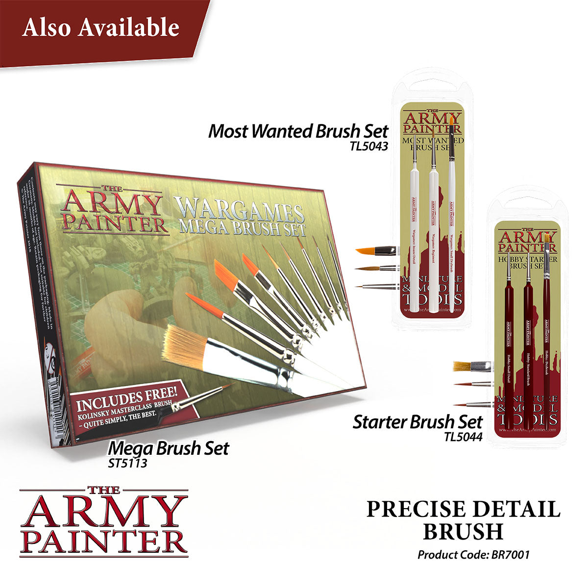 Hobby Brush - Precise Detail