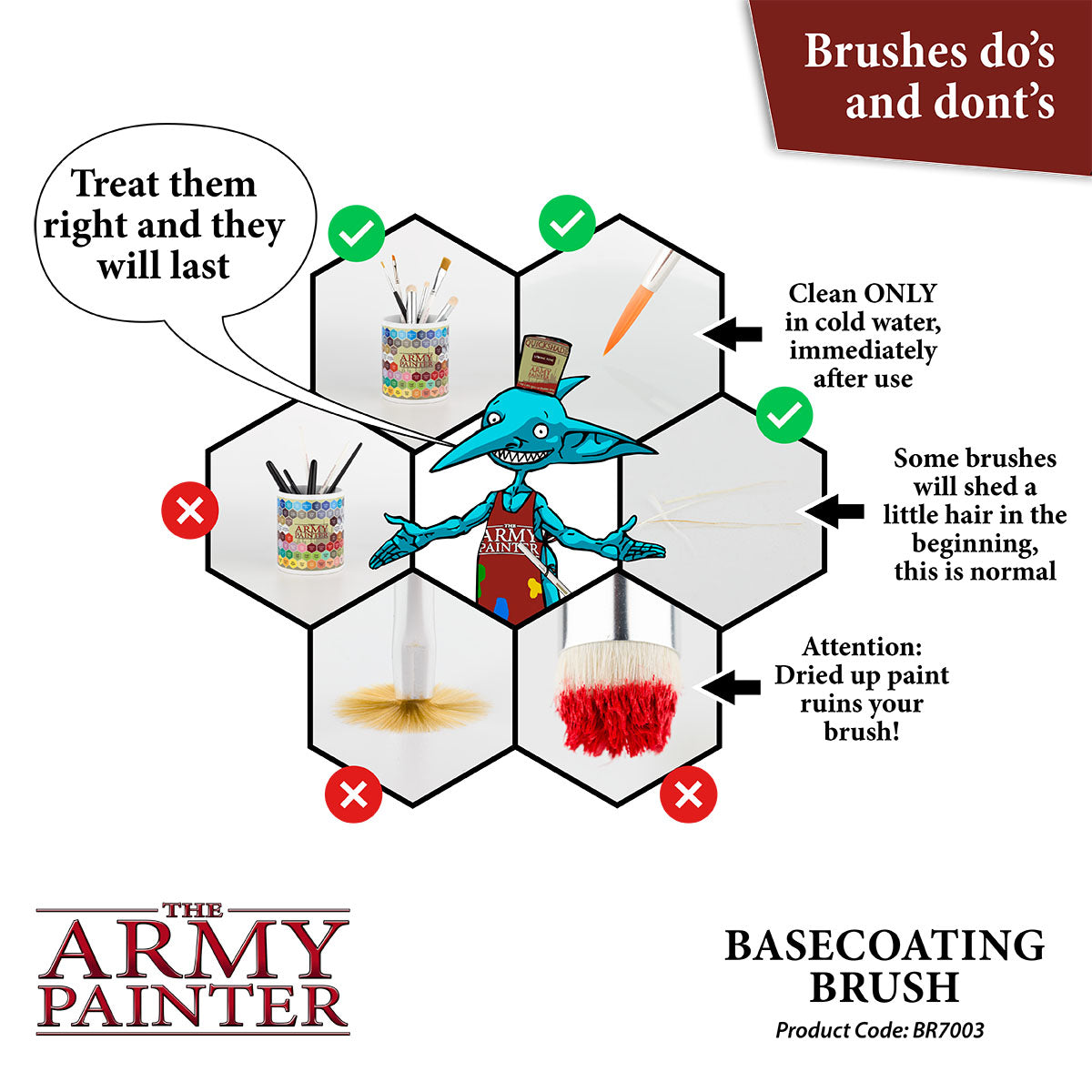 Hobby Brush - Basecoating