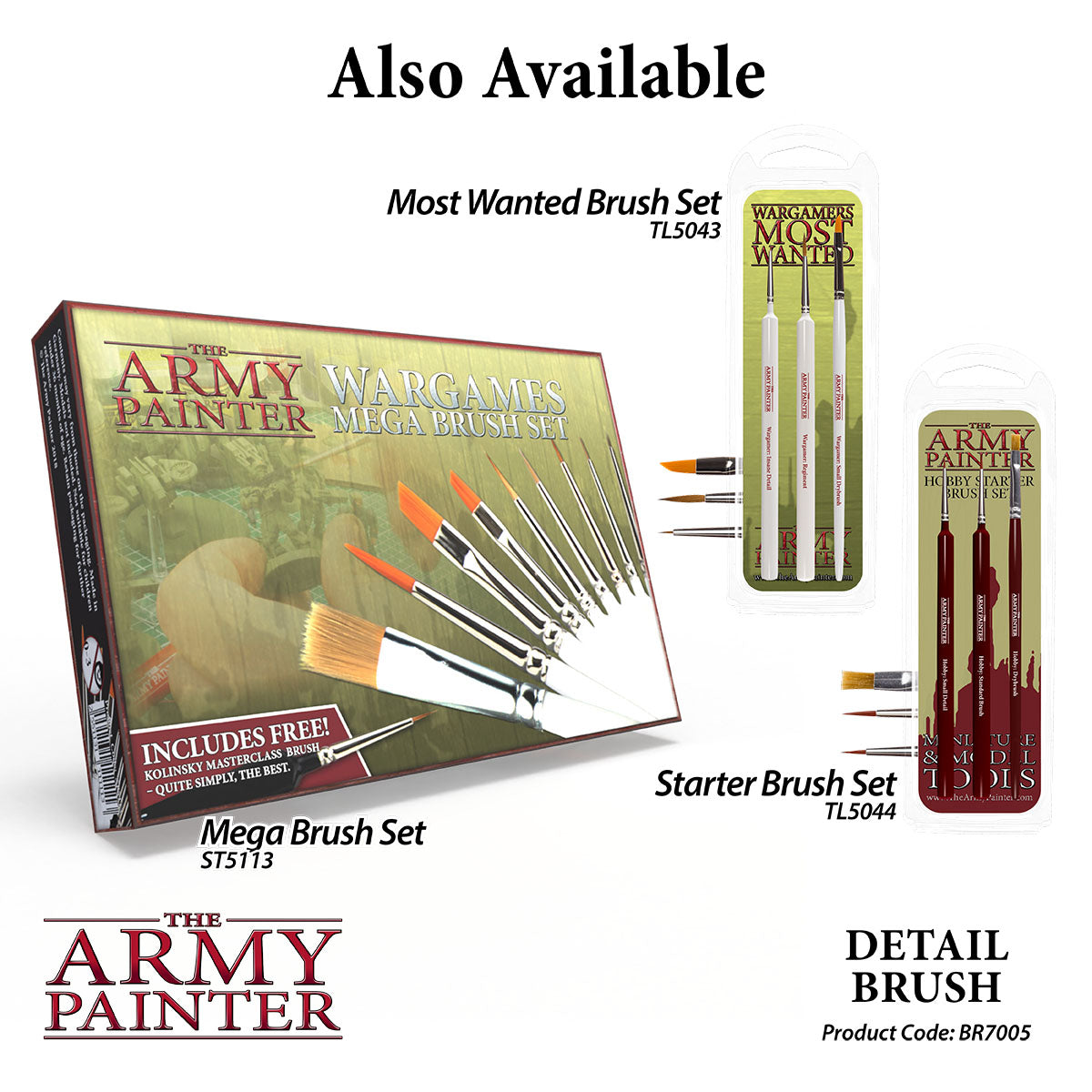 Wargamer Brush - Detail