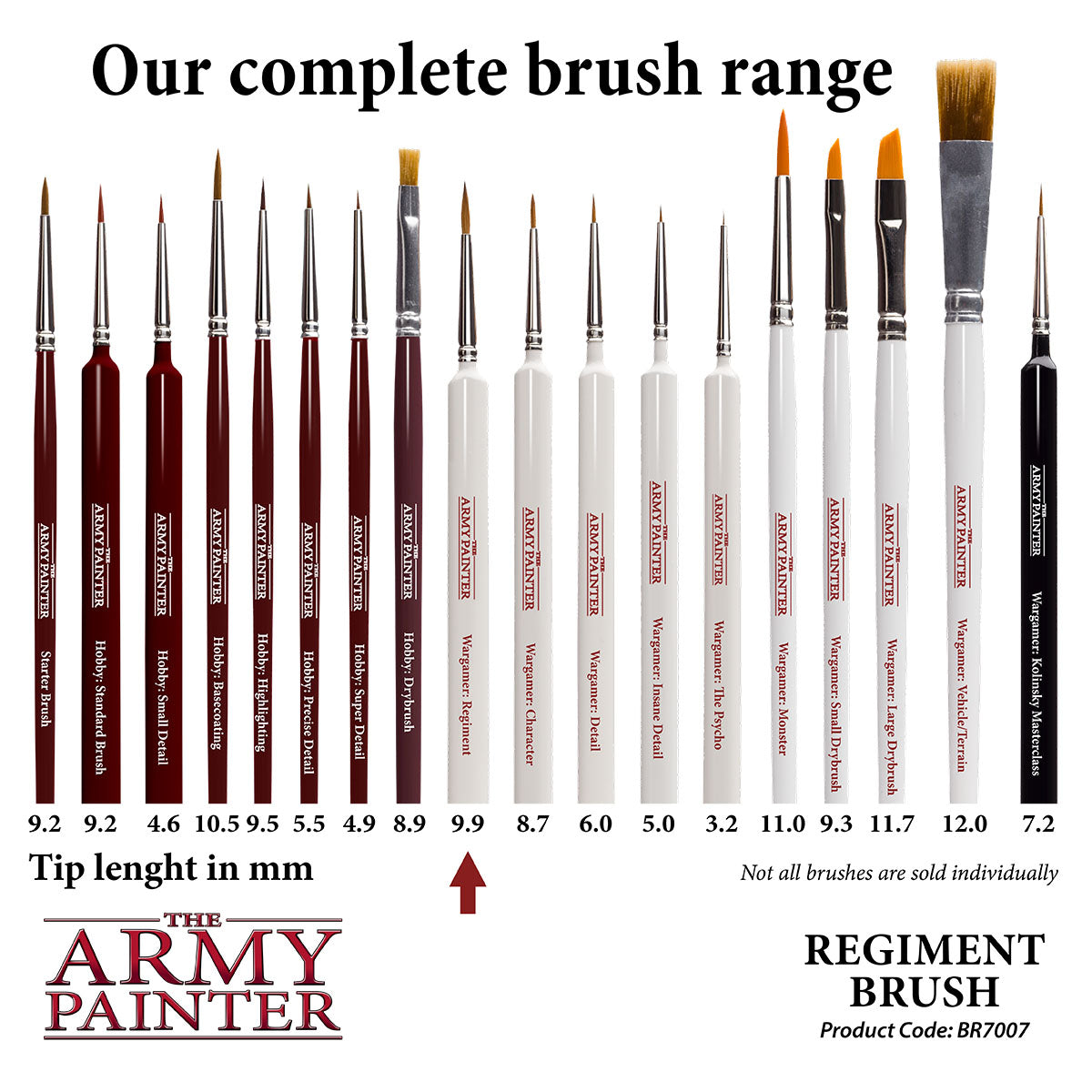 Wargamer Brush - Regiment